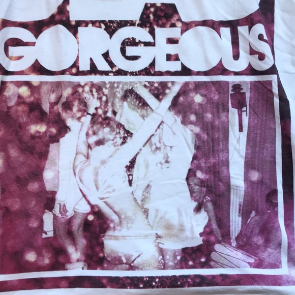 He by Mango “ Drop dead gorgeous“ party tee xs - Picture 2 of 4